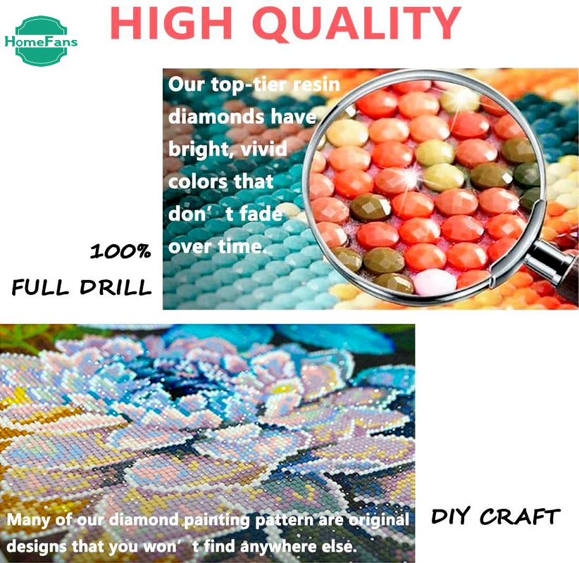 Bộ Tranh Đính Đá 5D Họa Tiết Hoạt Hình Độc Đáo DIY Dùng Trang Trí Nhà Cửa