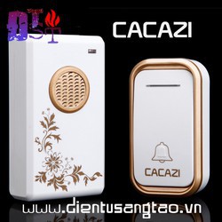 Chuông cửa không dây thông minh 38 bản nhạc Cacazi V002F