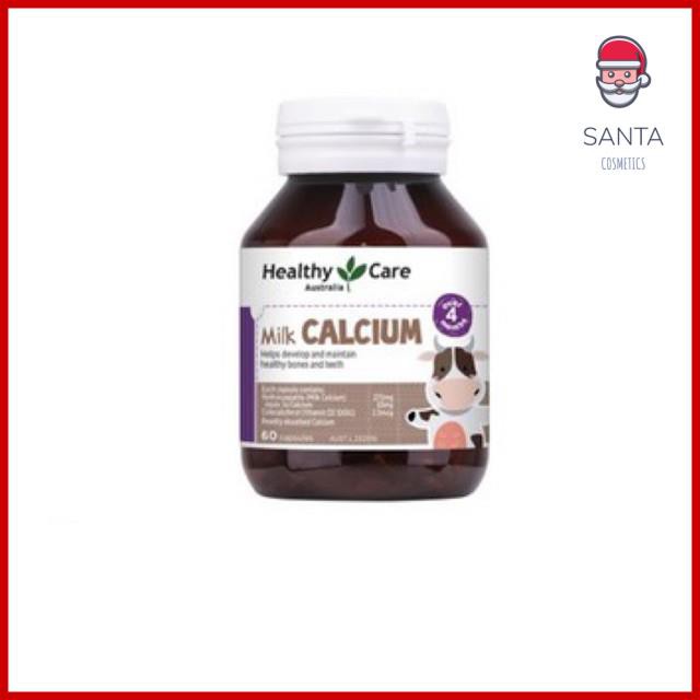 Viên uống bổ sung Calcium Milk Healthy Care 60 viên Úc