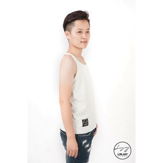 Ba lỗ dài có sẵn nịch chuyên dụng cho TOMBOY, SB, TRANS có quai LINJAY vải cotton thoáng mát, nhiều kích thước (S,M,L,XL