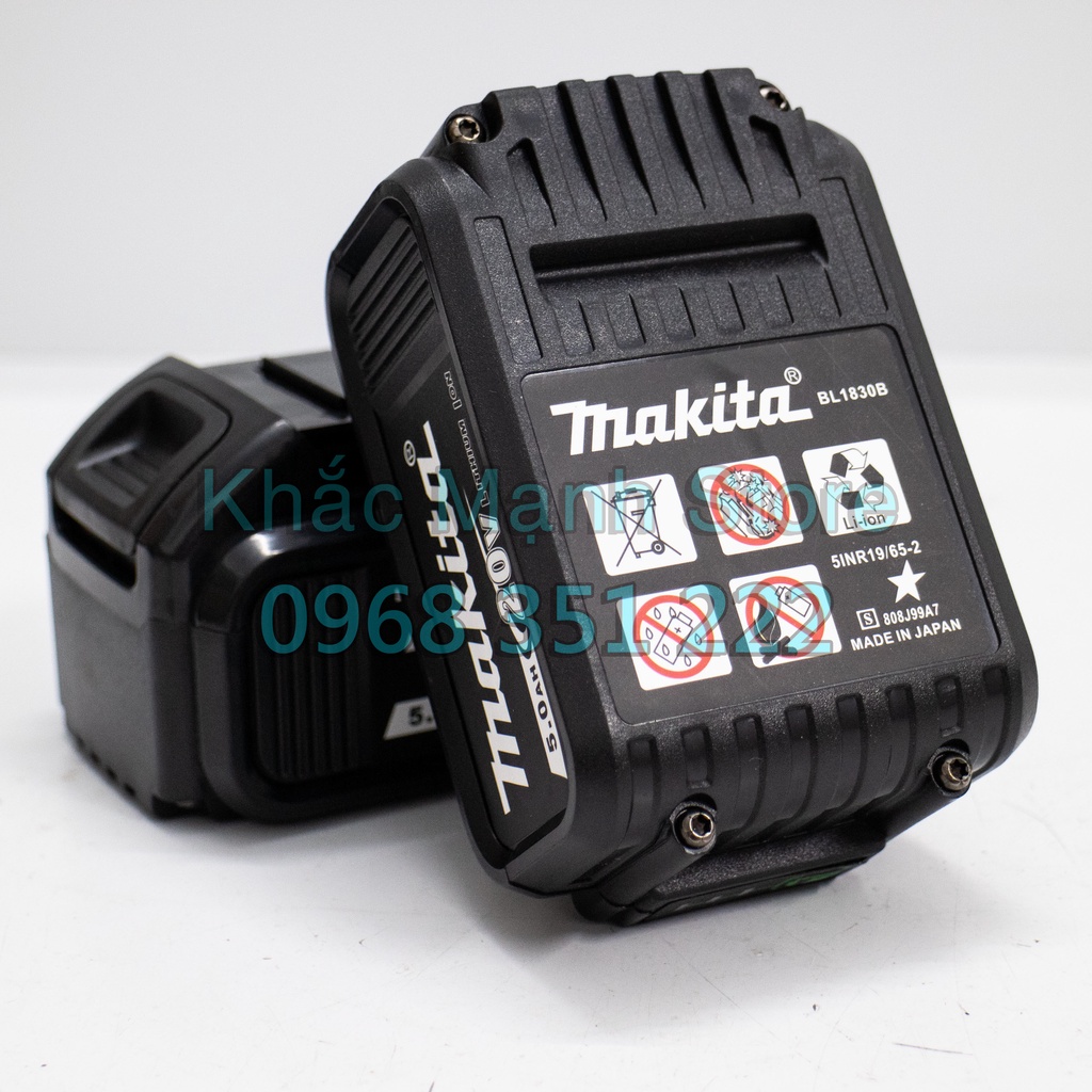 Pin Máy Siết Bulong, Máy Khoan Pin MAKITA 20V 10 cell