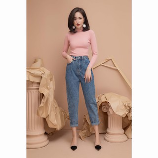 KOKA Áo len tăm cổ 3 phân 06102