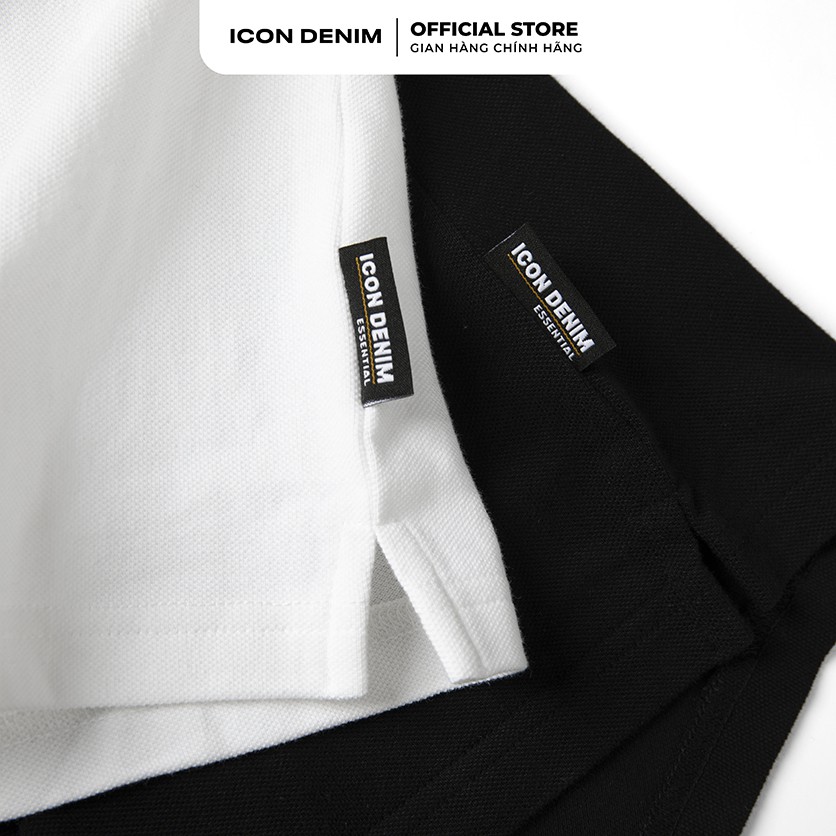 Áo Polo Nam ICON DENIM Dáng Suông Phối Màu Color Block | BigBuy360 - bigbuy360.vn