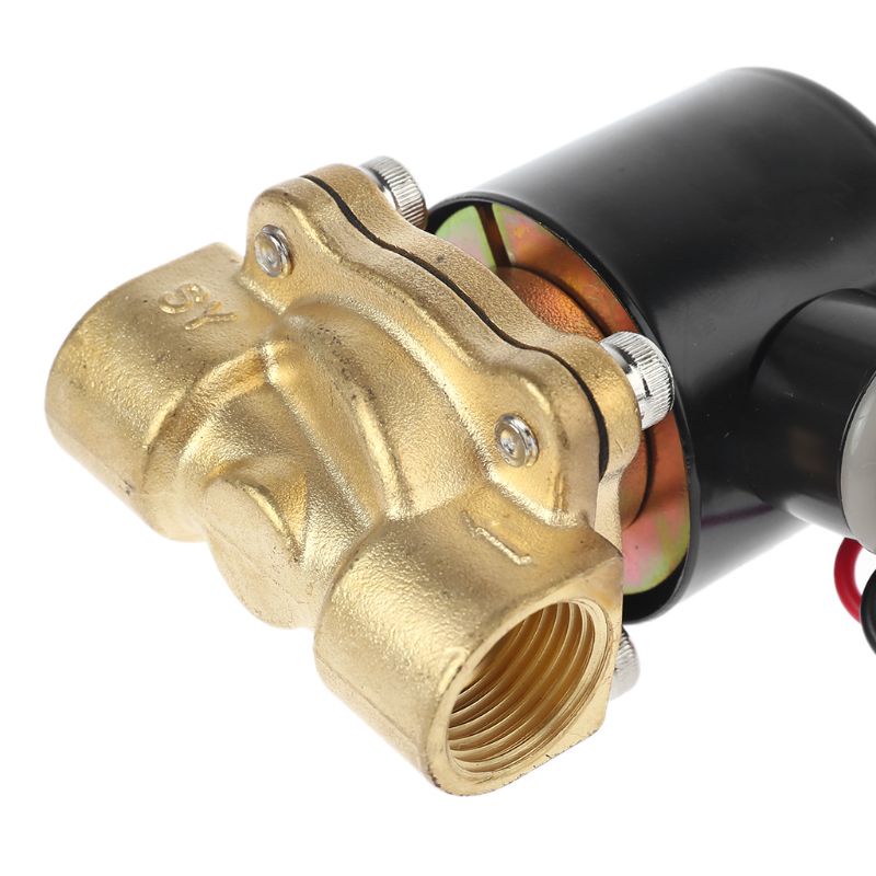 Van Điện Từ 12V 1 / 2 &quot;Bằng Đồng Thau Cho Van Nhiên Liệu Nước