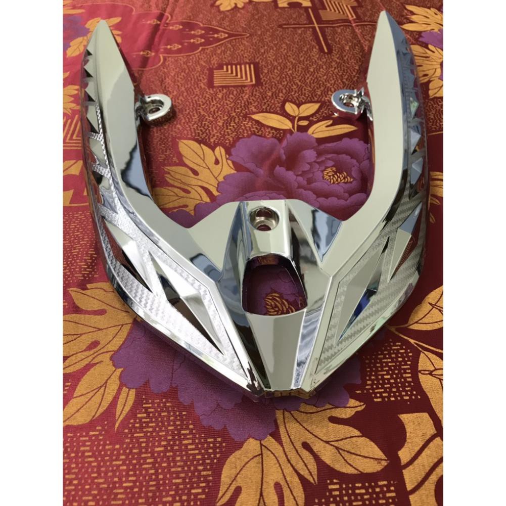 Ốp cảng sau xe Click 2015-2017, Vario 2016-2017 mạ crom xi hay sơn Carbon