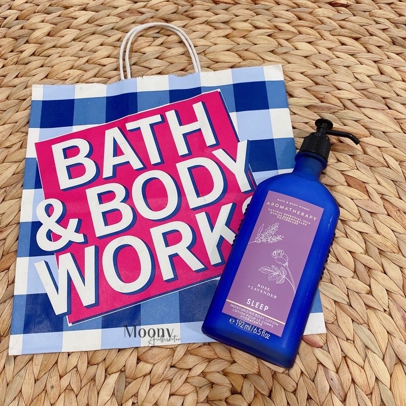 Lotion Sữa dưỡng thể Aromatherapy Bath & Body works Bbw Sleep/Relaxing/sea salt/earth/Water/Air/Aloe,...192ml