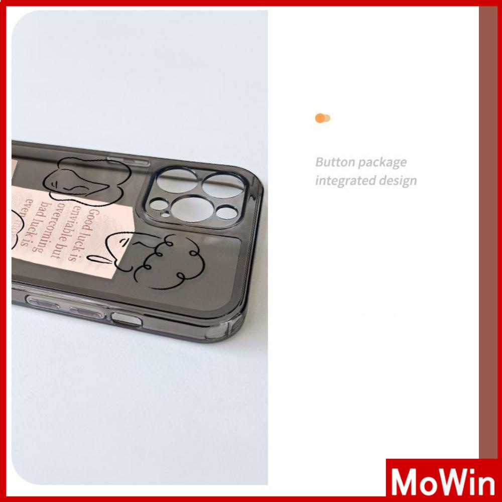 Ốp Điện Thoại Silicon Trong Suốt Viền Vuông Chống Sốc Bảo Vệ Camera Cho iPhone 13 Pro Max 12 Pro Max 11 7 Plus