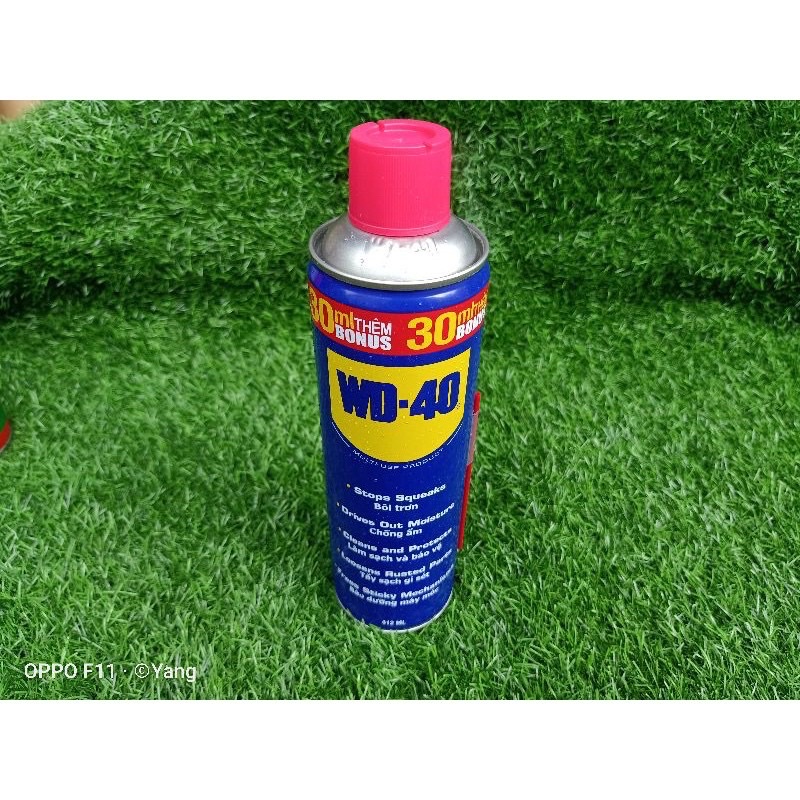 Dầu bôi trơn chống rỉ sét Đa Năng WD-40 dung tích 412ml WD40 nhập khẩu chính hãng