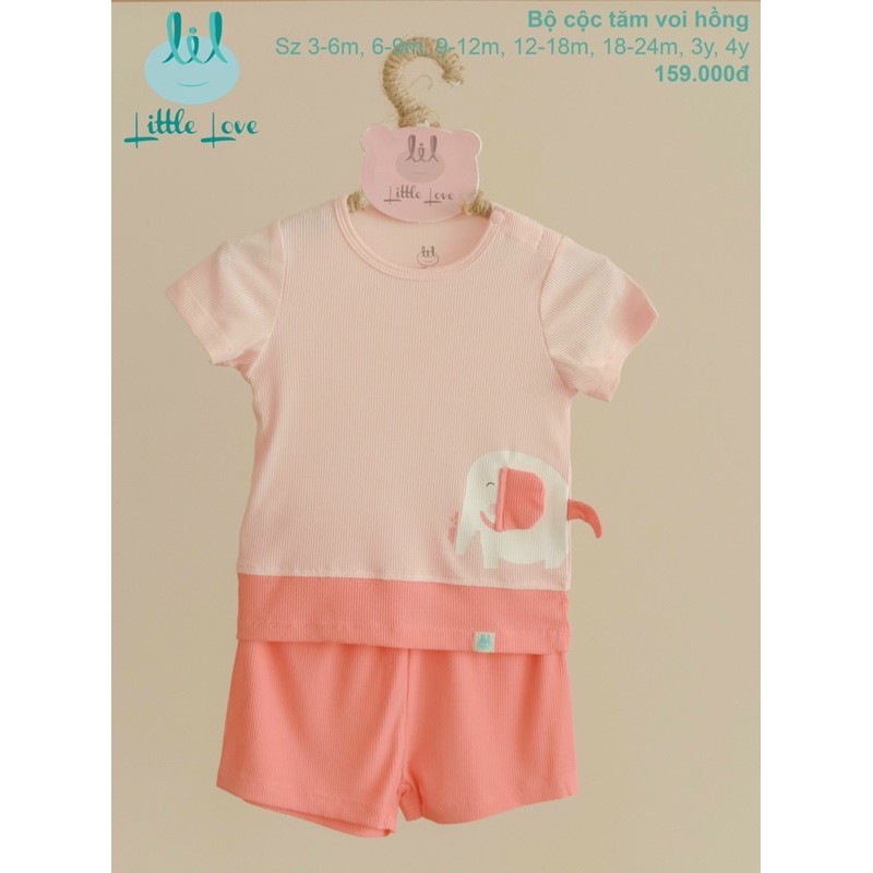 Lil - Bộ cộc lil vải thun tăm