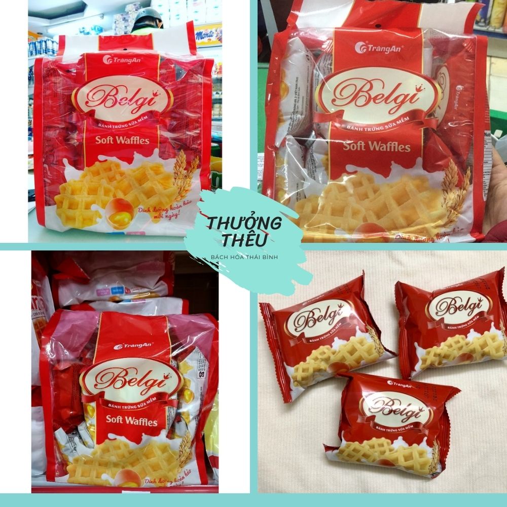Bánh Trứng Sữa Belgi Tràng An gói 220g