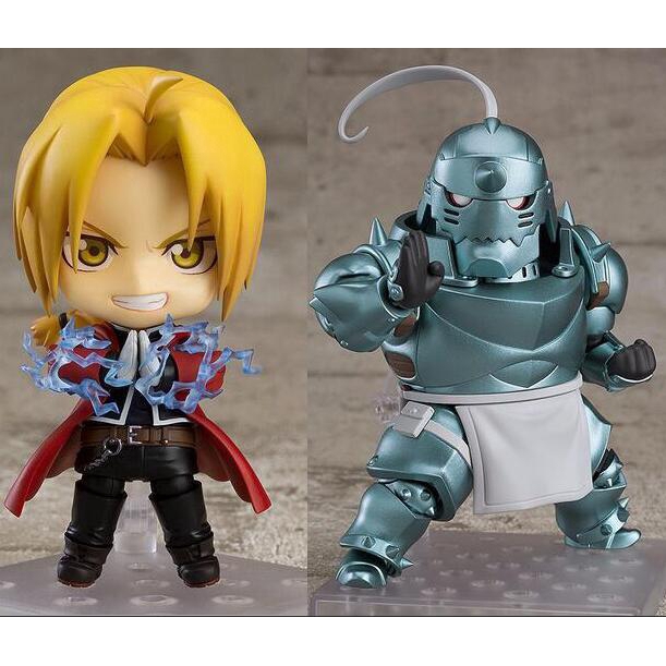Fullmetal Alchemist Edward Elric 788 Alphonse Elric 796 Nhân Vật Hành Động PVC Hình