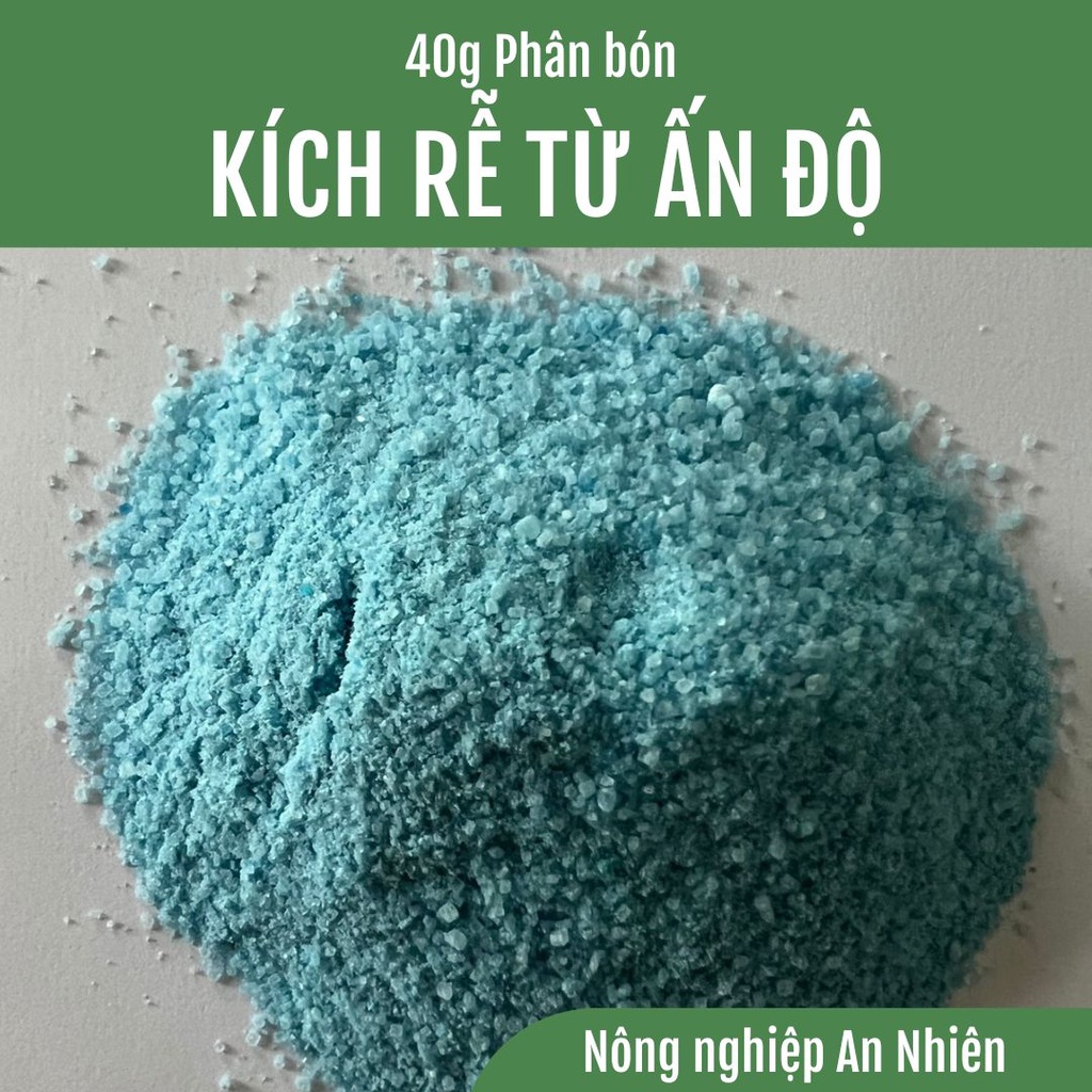 40g Phân bón kích rễ cực mạnh cho Hoa hồng, Cây cảnh, Rau màu