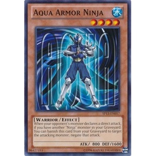 Thẻ bài Yugioh - TCG - Aqua Armor Ninja / SP13-EN017'