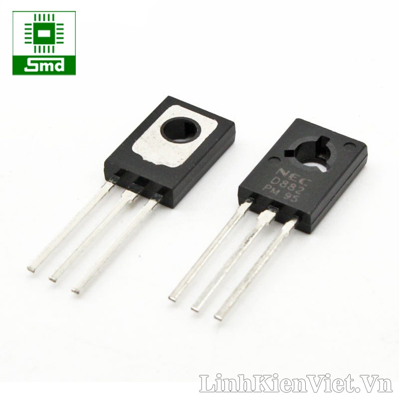 Linh Kiện Transistor D882 SOT89 B772 PNP NPN loại dán SMD 2SB772 2SD882 To-126 Linh kiện điện tử