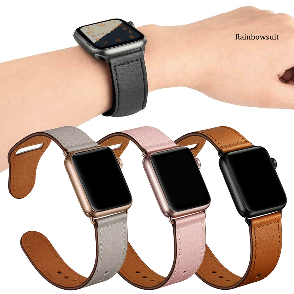 Dây Da Thay Thế Cho Đồng Hồ Iwatch 38 / 42mm