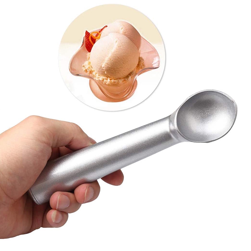 [YD]1PCS Ice Cream Scoop 18 cm Aluminum Ice Cream Scooper Non-Stick Anti-Freeze Spoon
