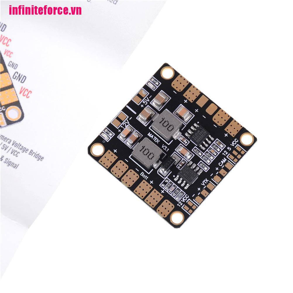 Bảng Phân Phối Nguồn Pdb Với Bec 5v &amp; 12v Cho Fpv