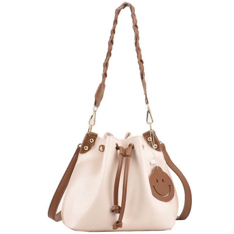 IELGY Túi Đeo Vai Màu Sắc Tương Phản Thời Trang Cho Nữ