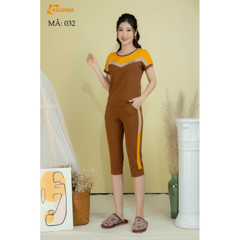 Bộ Nữ Cotton ASANNA Siêu Thoáng Mát, Co Dãn 4 Chiều [Mã 032] - Đang giảm giá | BigBuy360 - bigbuy360.vn