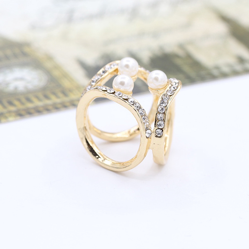 Khóa Khăn Choàng Đính Ngọc Trai Nhân Tạo Thời Trang