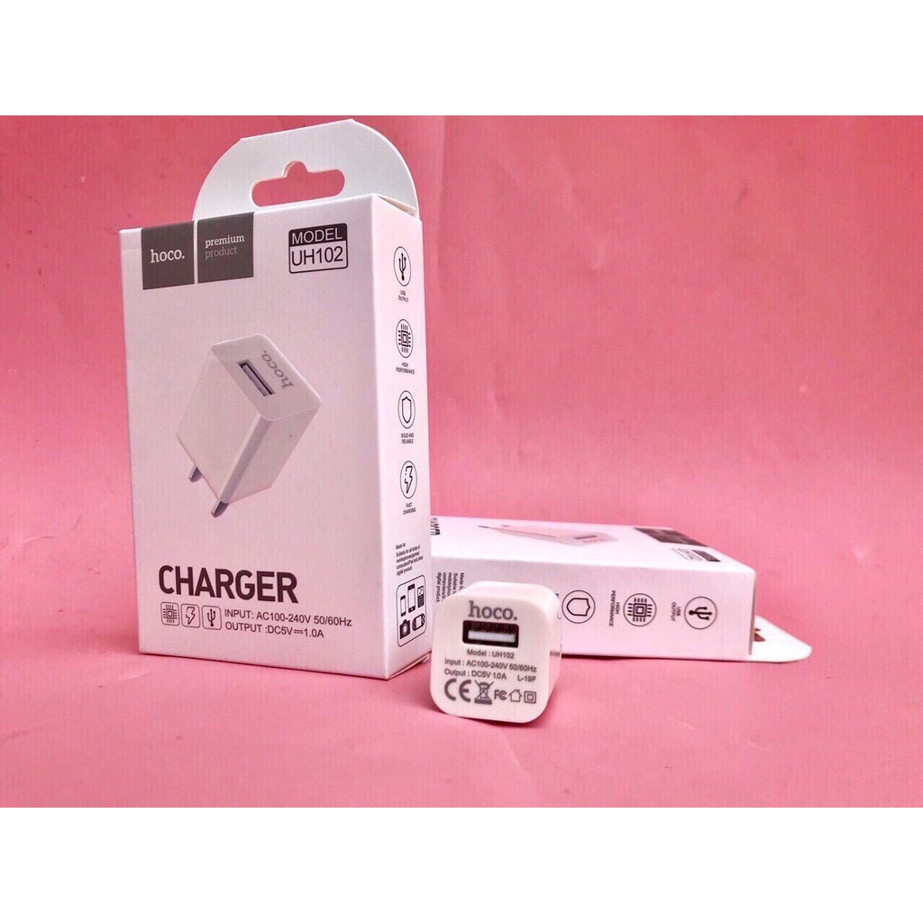 Củ Sạc 🔴 FREESHIP 🔴 Khi Nhập  Cốc Sạc UH102 5V/1A - Chính Hãng BH 12 Tháng