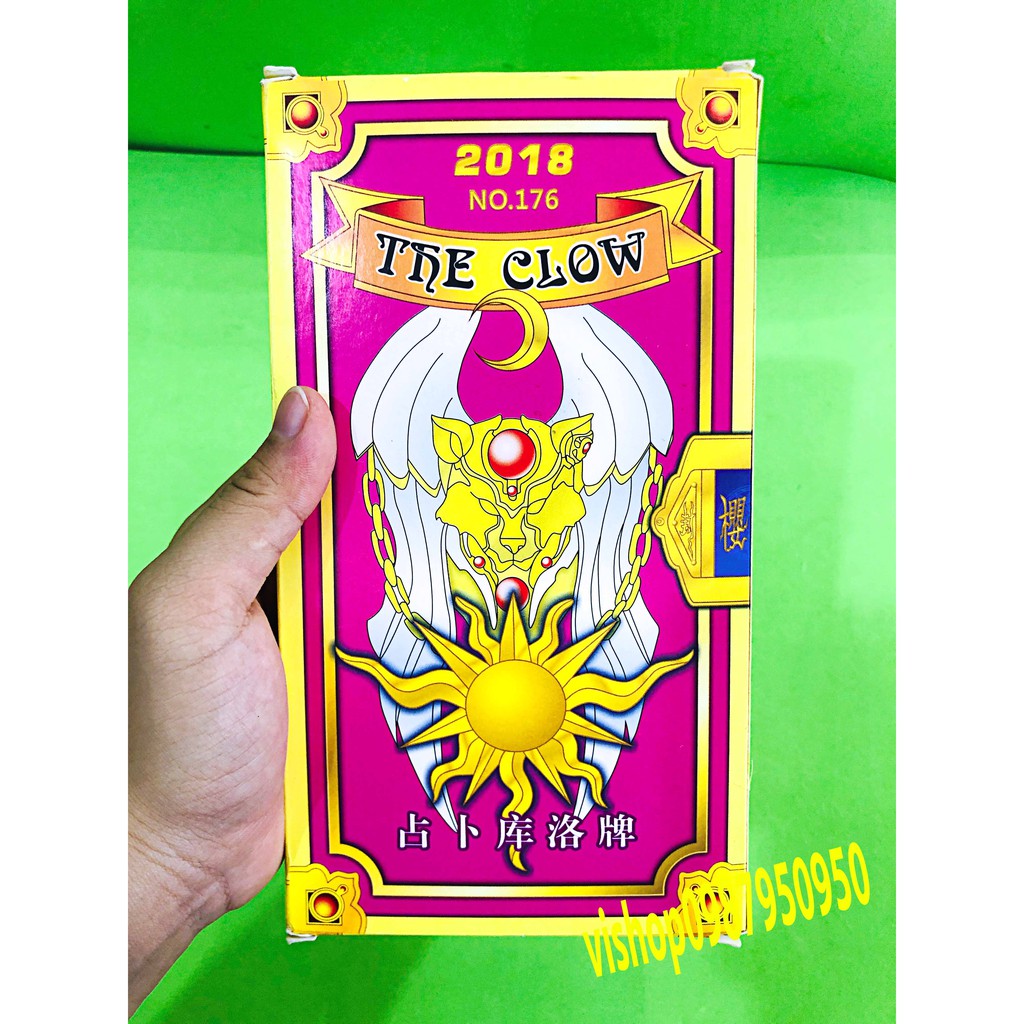 Bộ Thẻ Bài Tarot Kiểu Hoạt Hình Anime Sakura Kinomoto