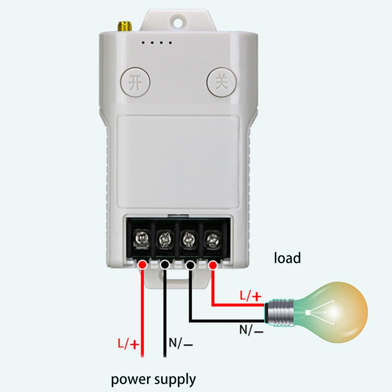 Bộ Điều Khiển Nhận Tín Hiệu Radio RF Không Dây Động Cơ Bơm Nước