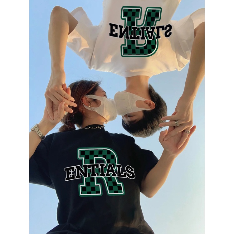 Áo thun tay lỡ R-Enti chất cotton CoolZ phông Unisex nam nữ Cotton oversize form rộng phong cách