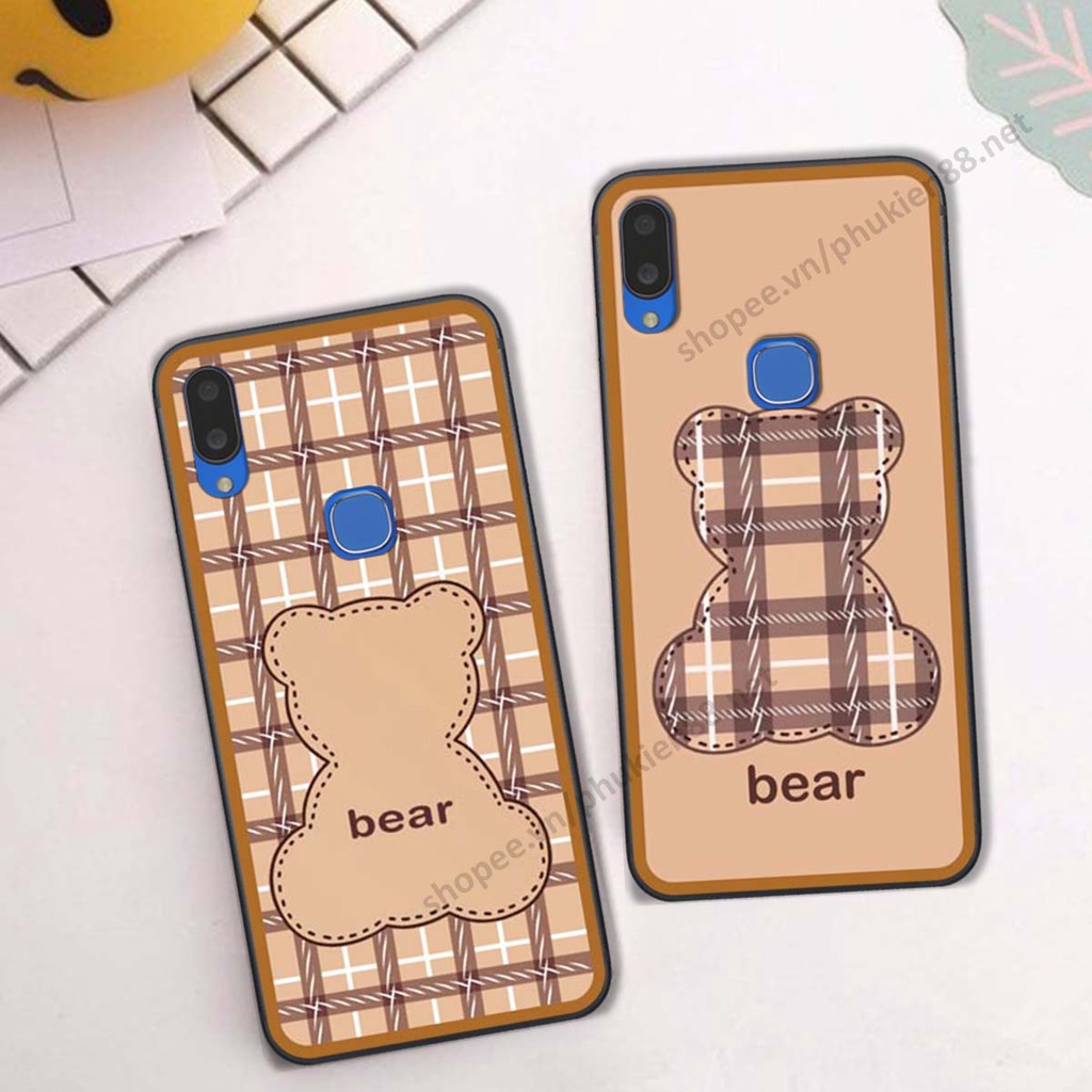 Ốp lưng Vivo V11 / V11i ốp điện thoại LineBear, bé tóc xù, hoa siêu đẹp