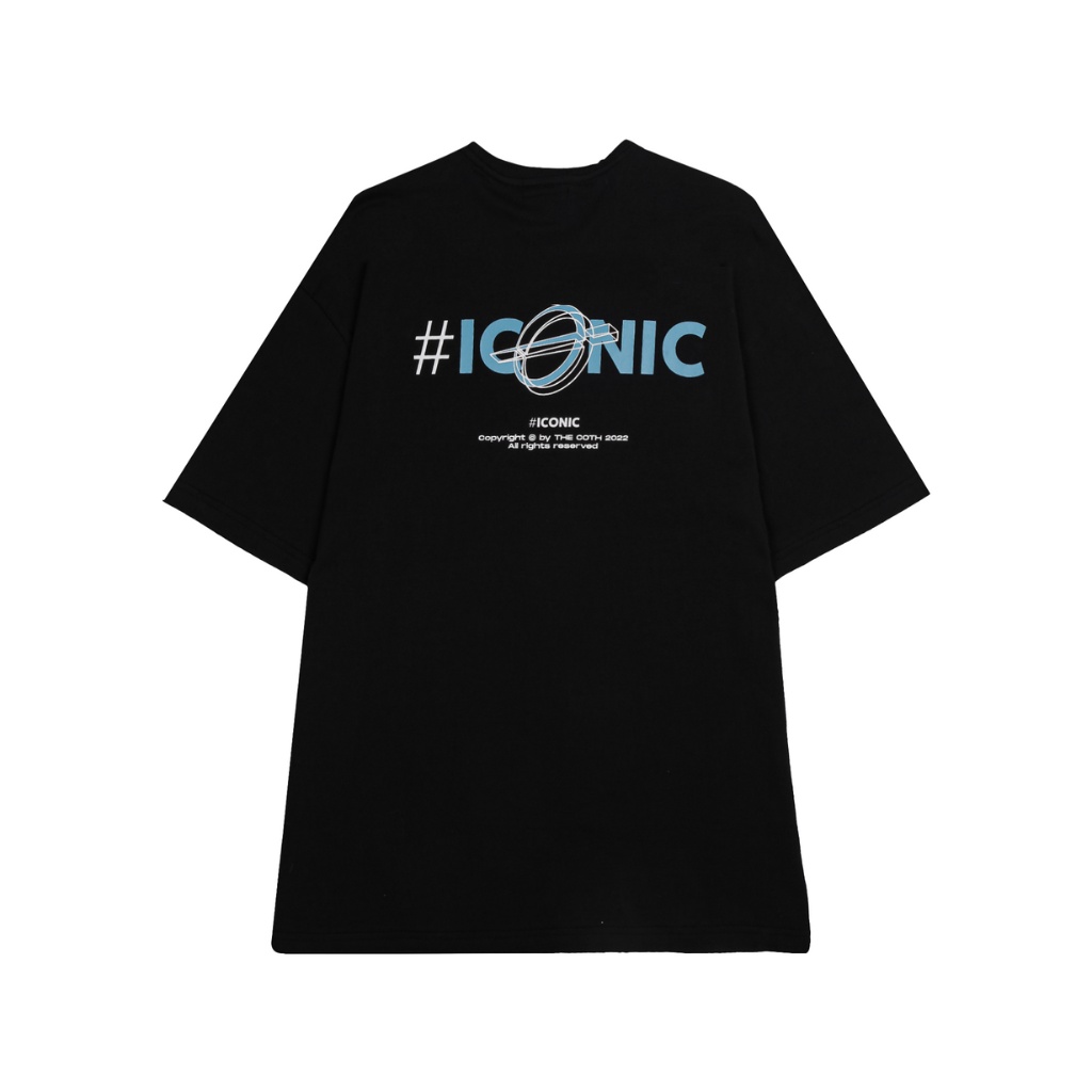 Áo thun unisex Icy Logo Tee, form rộng mặc thoải mái cực thích Thương Hiệu The Coth AT2U0602