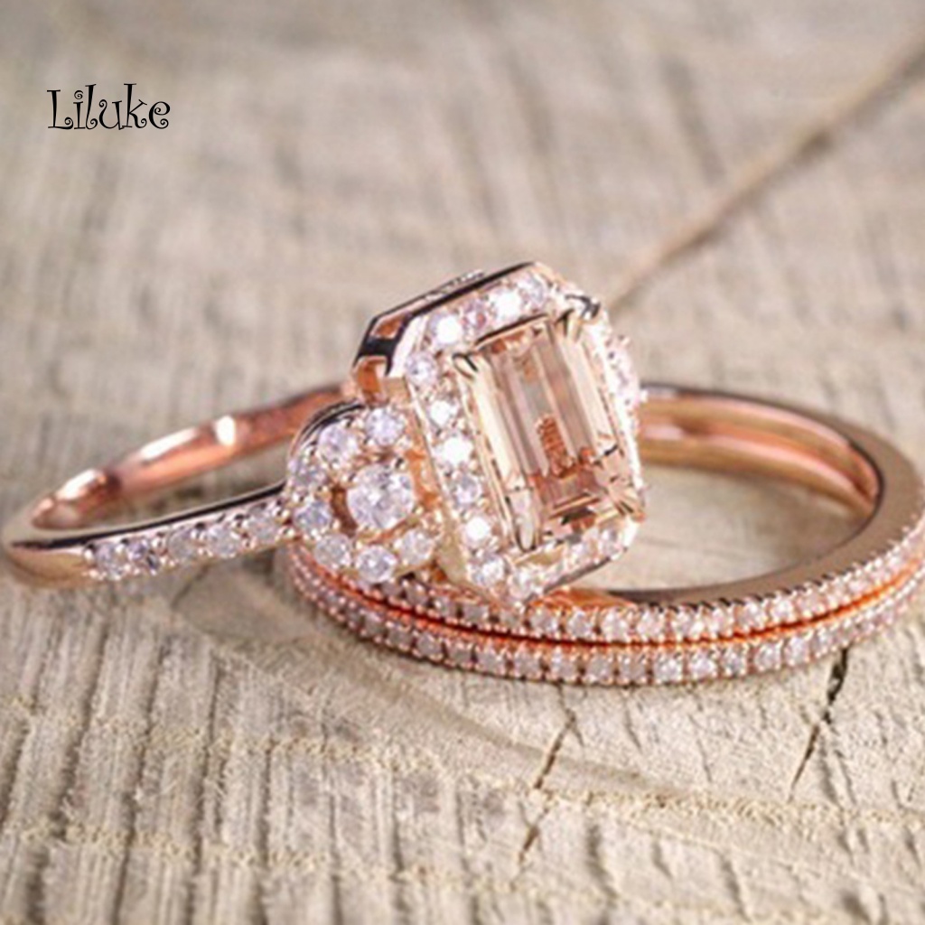 Bộ 2 Nhẫn Nữ Trang Sang Trọng