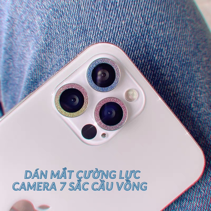 Dán mắt cường lực camera titan- bảo vệ camera cho IPhone 12promax/12pro/12/11promax/11pro/11