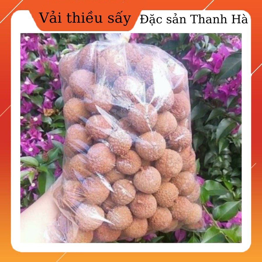 Vải thiều sấy khô- Đặc sản Thanh Hà - Chế biến thủ công - 1kg