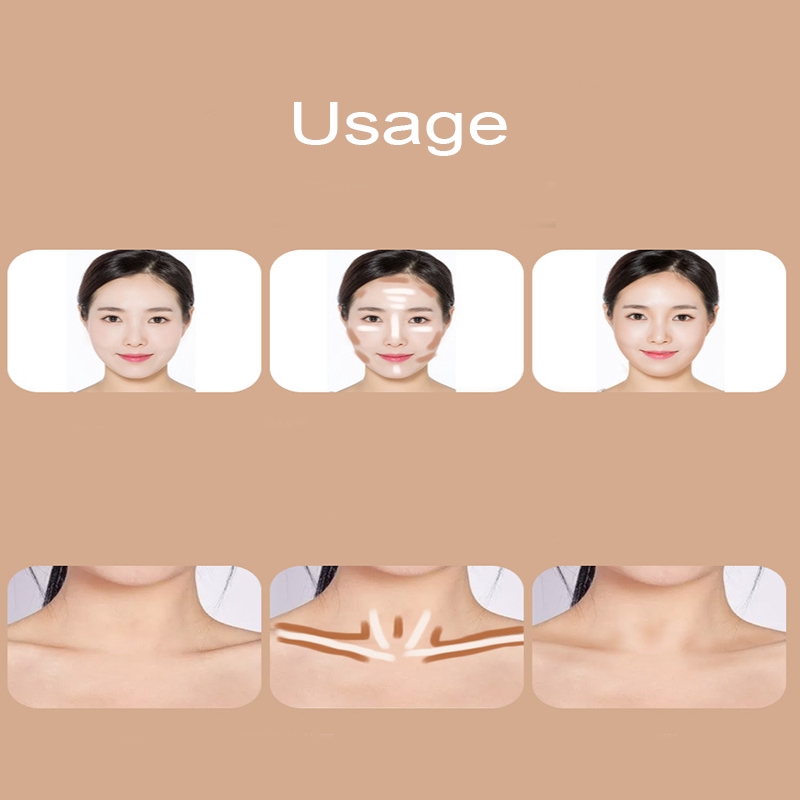 [Hàng mới về] Thanh che khuyết điểm bắt sáng hai đầu tạo hiệu ứng 3d cho nữ
