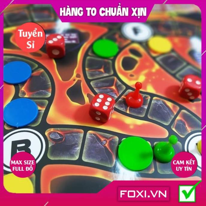 [FREESHIP HÀNG ĐẸP] Boardgame-Đi tìm kho báu mini Foxi-Đồ chơi trẻ em thông minh sáng tạo-phát triển IQ cao