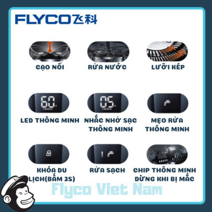 CỰC RẺ (NEW 2020) Máy Cạo Râu Điện FS807 FS808VN FS809VN 2 Lưỡi Dao Thông Minh II BẢO HÀNH 36 THÁNG II (Tông Đơ Cắt Tóc)