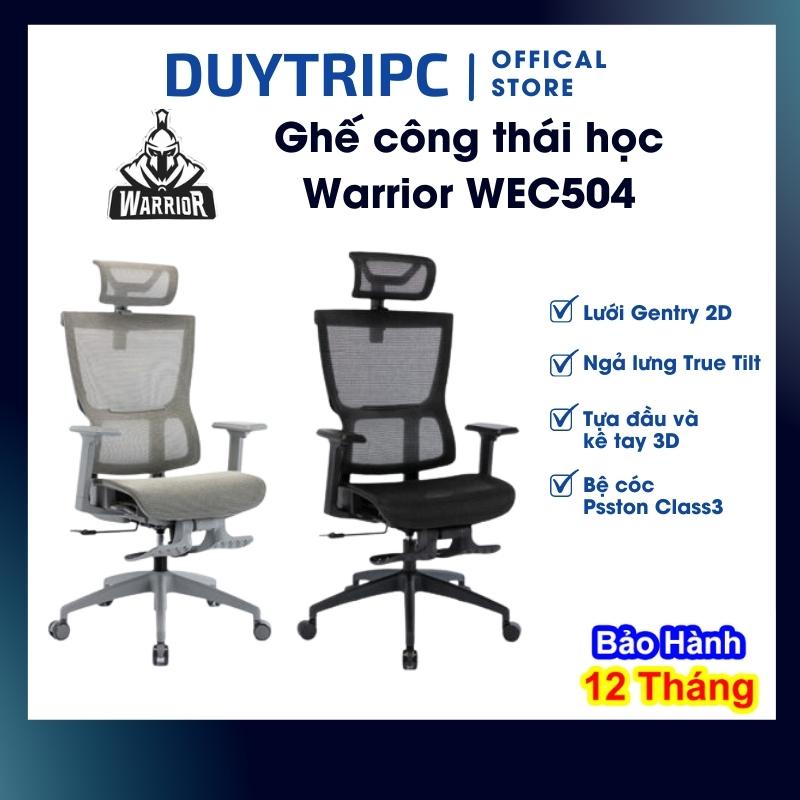 Ghế gaming Công thái học⚡Warrior Ergonomic Chair - Hero series - WEC504⚡BH 24 Tháng CHÍNH HÃNG