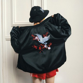 [NGON1511 - giảm thêm 10k] Áo khoác bomber cá tính màu đỏ size M