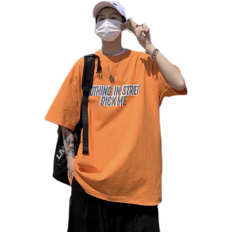 áo thun nam tay ngắn dáng rộng phong cách hip hop TTE112