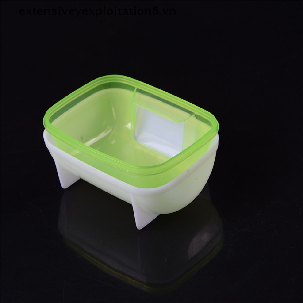 Bồn Tắm Xông Hơi Bằng Nhựa Trong Suốt Cho Chuột Hamster