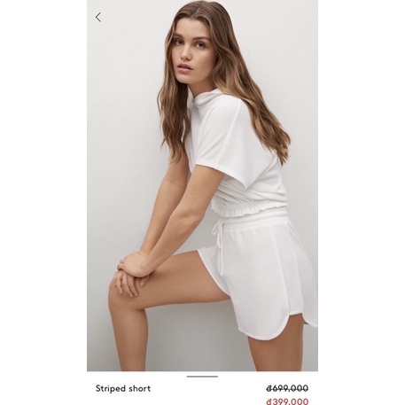 Quần short thun gân Mg