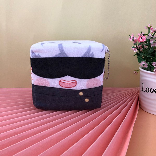 Gối Nhồi Bông Hình Vuông In Hình Anime Dễ Thương Dùng Trang Trí Nhà Cửa