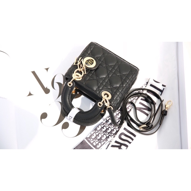 Túi DI O R lady micro mini fullbox