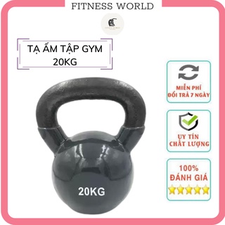 Tạ Ấm 20kg Tay Cầm Bọc Cao Su Cao Cấp - Tạ Bình Vôi Tập Gym, Tập Tay Trọng Lượng 20kg