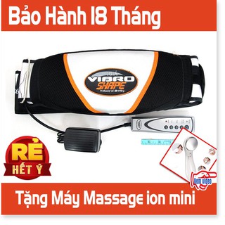 Đai Massage Rung Nóng Hồng Ngoại Giảm Mỡ Bụng Thon Gọn Trị Liệu Đau Mỏi Vai Gáy BH: 18 Tháng