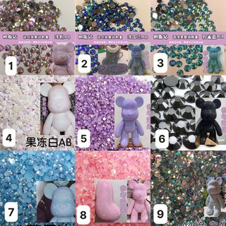 GẤU BEARBRICK ĐÍNH ĐÁ TRANG TRÍ HANDMADE DIY