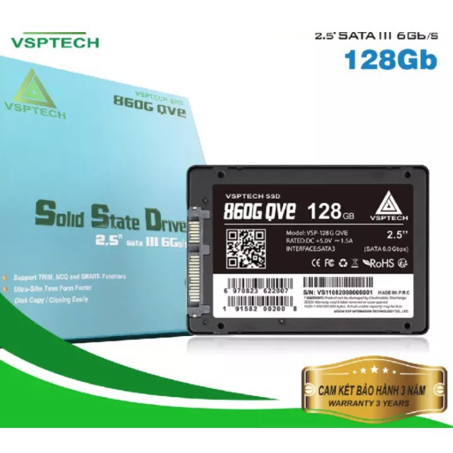 Ổ cứng SSD 512GB 256GB 240GB 128GB 120GB VSPTECH 860G QVE BH 3 Năm VSP Phân Phối Chính Hãng | BigBuy360 - bigbuy360.vn