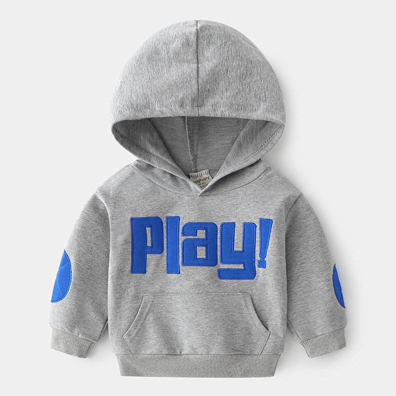 Áo Hoodie Bé trai và bé gái 2022 Áo nỉ  Wapypy  dài tay có mũ họa tiết chữ siêu ấm 10-30kg