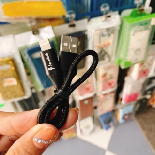 Dây cáp sạc ngắn Iphone cổng Lightning