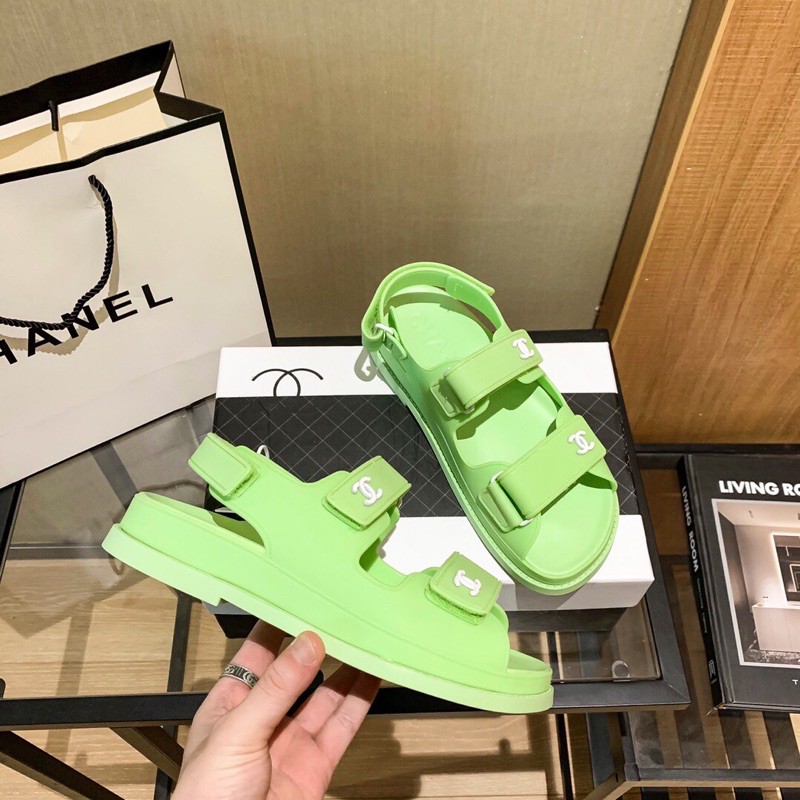 Dép đế bằng thời trang nữ mẫu mới trẻ trung lôi cuốn 𝘾𝙝𝙖𝙣𝙚𝙡 CN 𝘾𝙝𝙖𝙣𝙚𝙡